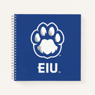 Eastern Illinois Panthers Paw Print & EIU Notitieboek