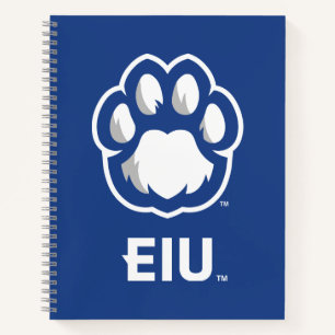 Eastern Illinois Panthers Paw Print & EIU Notitieboek
