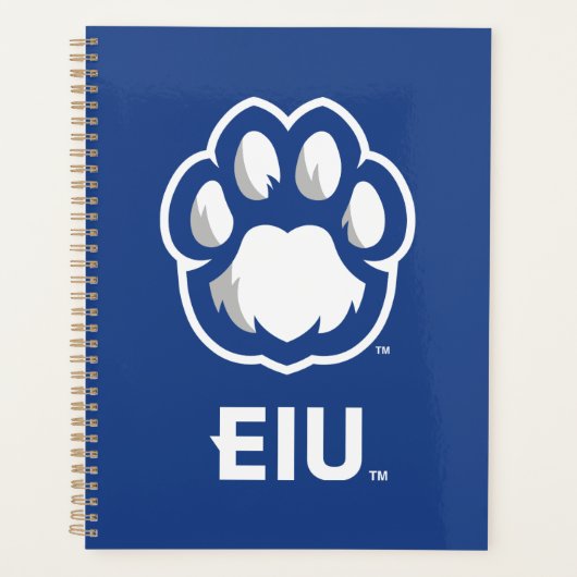 Eastern Illinois Panthers Paw Print & EIU Planner (Voorkant)