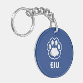 Eastern Illinois Panthers Paw Print & EIU Sleutelhanger (Voorkant Links)
