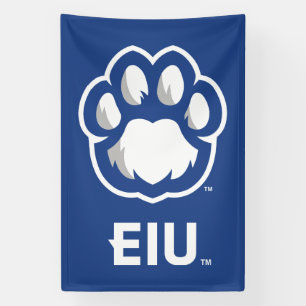 Eastern Illinois Panthers Paw Print & EIU Spandoek