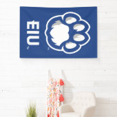 Eastern Illinois Panthers Paw Print & EIU Spandoek (Insitu)