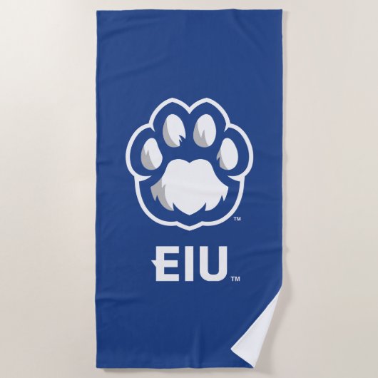 Eastern Illinois Panthers Paw Print & EIU Strandlaken