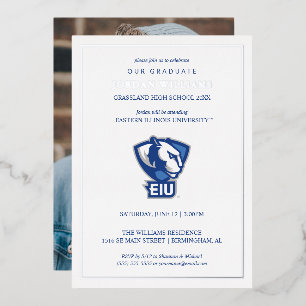 Eastern Illinois University Panthers Logo Folie Uitnodiging