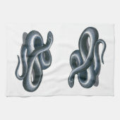 Eastern Indigo Snake Kitchen Towel Theedoek (Horizontaal)