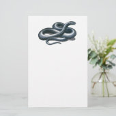 Eastern Indigo Snake Stationery Briefpapier (Staand voorkant)