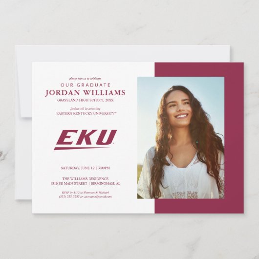 Eastern Kentucky University | EKU Aankondiging (Voorkant)