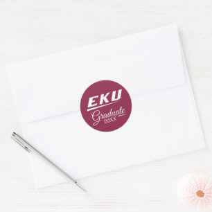 Eastern Kentucky University EKU Ronde Sticker