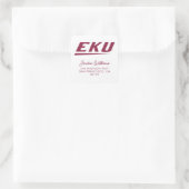 Eastern Kentucky University | EKU Vierkante Sticker (Tas)