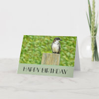 Eastern Kingbird - Verjaardag Kaart