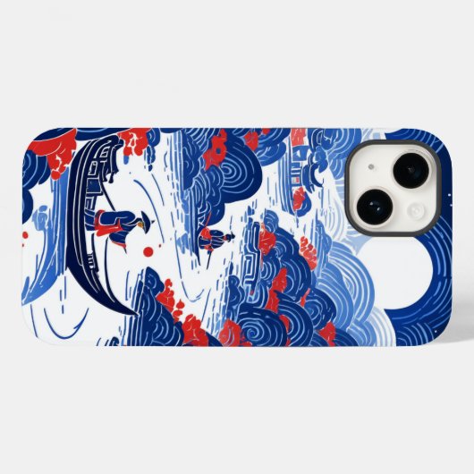 Eastern Landscape Case-Mate iPhone Case (Achterkant (horizontaal))