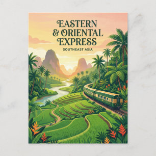 Eastern & Oriental Express (Zuidoost-Azië) Briefkaart