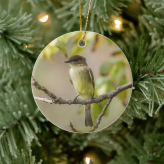 Eastern Phoebe | Keramisch Ornament
