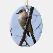 Eastern Phoebe Keramisch Ornament (Rechts)