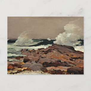 Eastern Point, kunstwerk van Winslow Homer Briefkaart