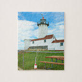 Eastern Point Lighthouse, Gloucester Massachusetts Legpuzzel (Verticaal)