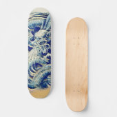 Eastern Samurai Wave Dragon Custom Pro Board Skateboard (Voorkant)
