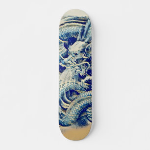 Eastern Samurai Wave Dragon Custom Pro Board Skateboard