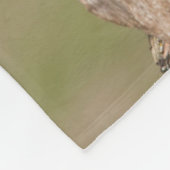 Eastern Screech Owl Fleece Deken (Hoek)