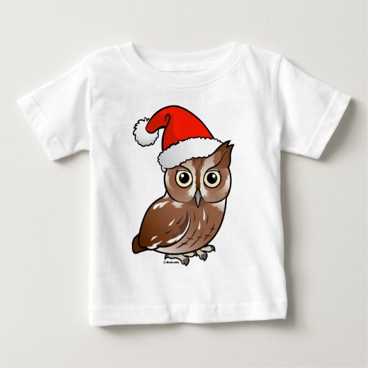 Eastern Screech Owl Santa (Voorkant)
