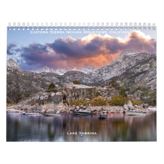 Eastern Sierra Nevada Mountains, Californië Kalender (Hoes)