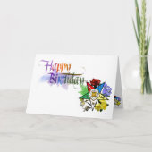 Eastern Star Birthday Card Kaart (Voorkant)
