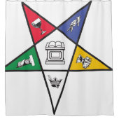 Eastern Star Douchegordijn (Voorkant)