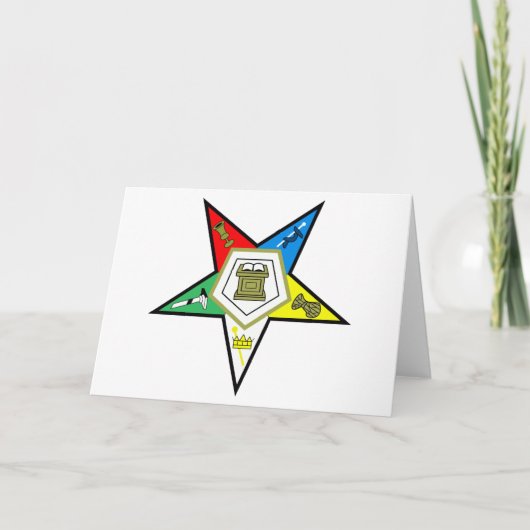 Eastern Star Kaart (Voorkant)