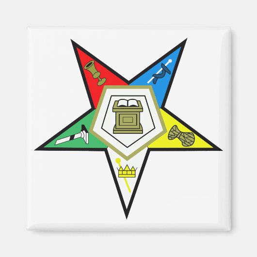 Eastern Star Magneet (Voorkant)