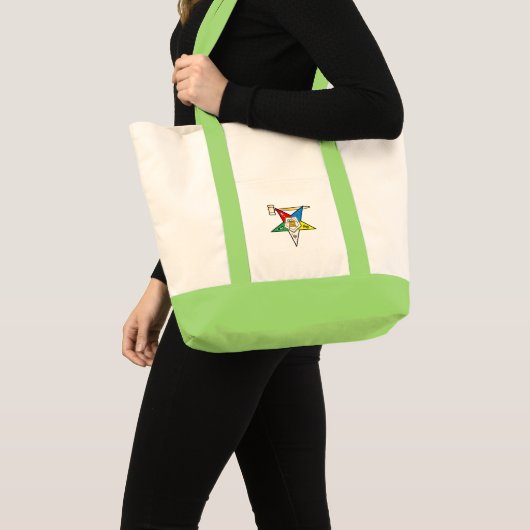 Eastern Star Past Matron Canvas tas (Voorkant (product))