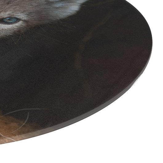 Eastern Timber Wolf Snijplank (Hoek)