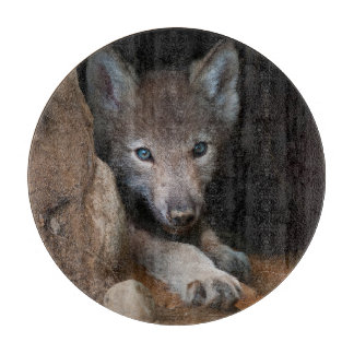 Eastern Timber Wolf Snijplank