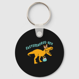 Eastersaurus Pasen Dinosaur Geschenk Voor Tiener J Sleutelhanger