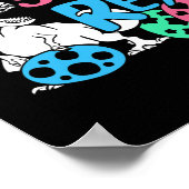 Eastersaurus T-rex Easter Day Tee, Cute Easter Bun Poster (Hoek)