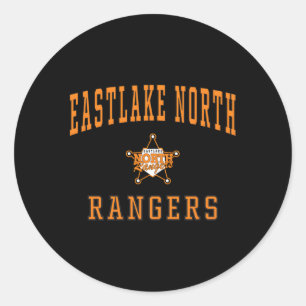 Eastlake North High School Rangers C1 Ronde Sticker