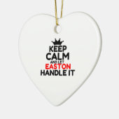 EASTON KERAMISCH ORNAMENT (Links)