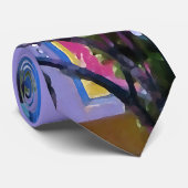 Easton PA - Buiten zitten Stropdas (Opgerold)