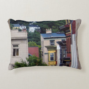 Easton PA - Gezicht vanuit het raam Accent Kussen