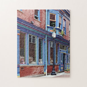 Easton PA - Straat met open deur Legpuzzel