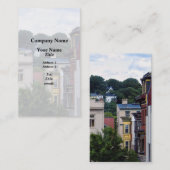 Easton PA - Uitzicht uit raam Visitekaartje (Voorkant / Achterkant)