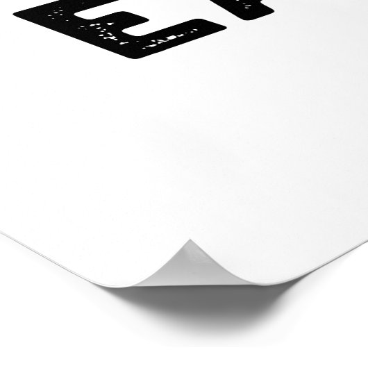 Easy Crumb Easy Go Funny Bread Pun Poster (Hoek)