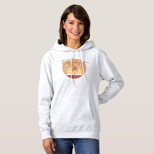 Easy Does It Hoodie (Voorkant volledig)