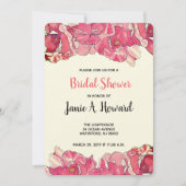 Easy Floral Event Invitation Sjabloon Kaart (Voorkant)