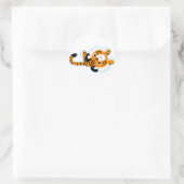 Easy-Going Cute Cartoon Tiger Sticker (Tas)
