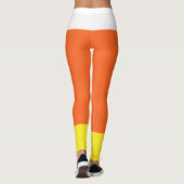 Easy Halloween Costume Candy Corn Leggings (Achterkant)