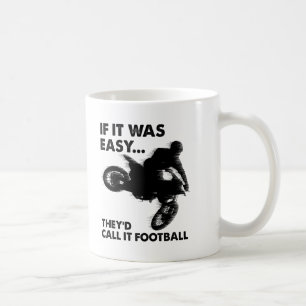 Easy is Football Funny Mug Koffiemok