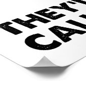 Easy is Football Funny Poster (Coin)