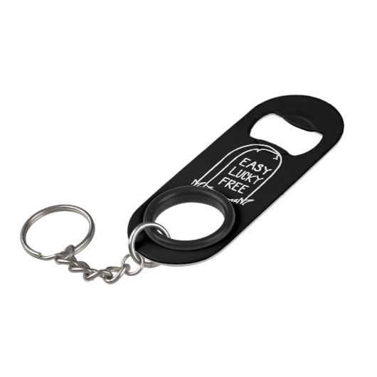 Easy Lucky Free Mini Flessenopener (Voorkant Gekanteld)