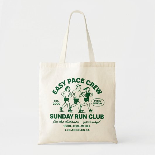 Easy Pace Crew Tote Bag (Voorkant)