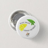 Easy Peasy Lemon Squeeze Button (Voorkant /achterkant)
